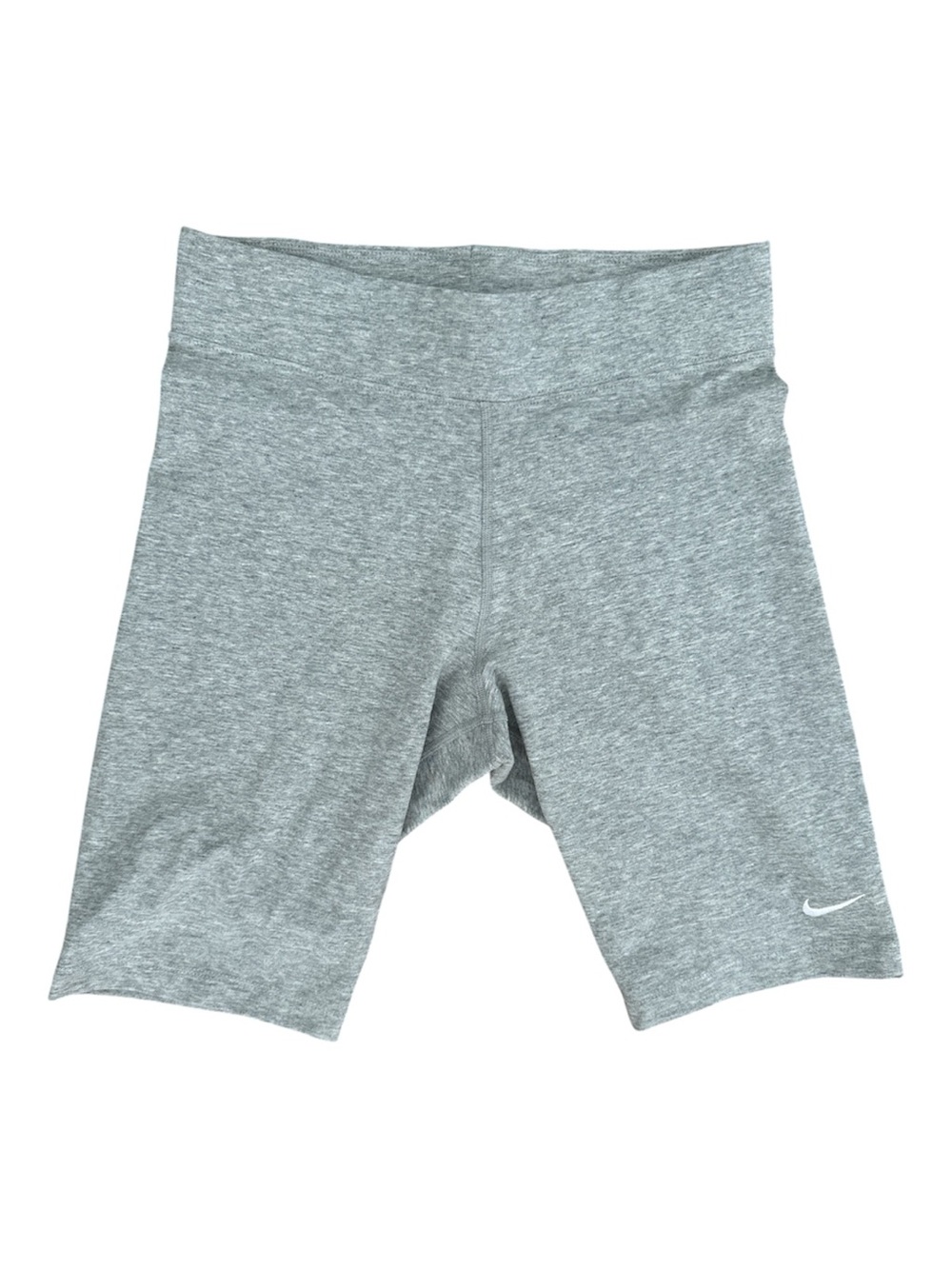 Nike Heather Gray Women's High-Rise Bike Shorts